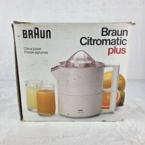 VTG Braun Citromatic Plus MPZ 5 Type 4173 Electric Citrus Juicer 16 oz Tested